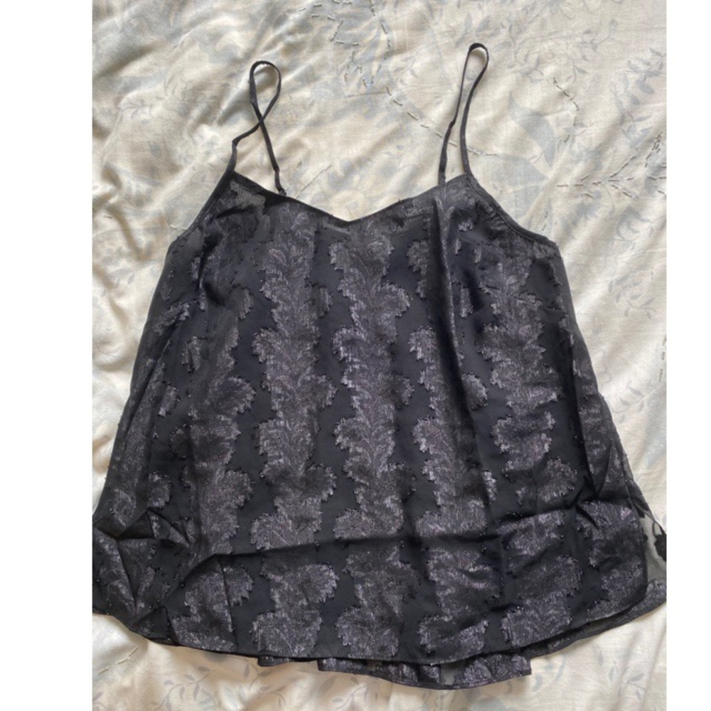 Anthropologie Black Tank Top